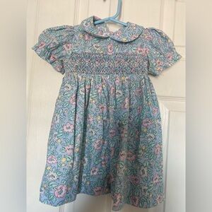Hand Smoked Dress for Little Girls